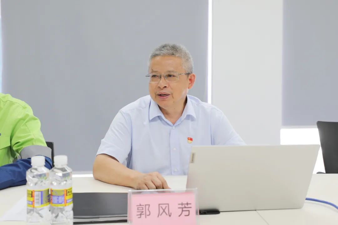 郭风芳到星之海公司教学主题教育专题党课
